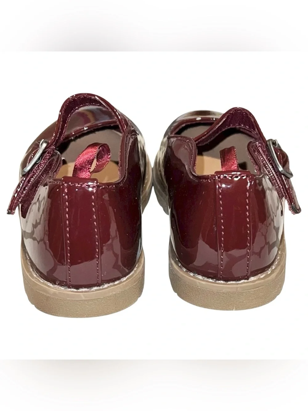 Old Navy Dress Shoes Girls Size 11 Burgundy